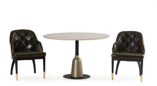 Pisa Seramik Yuvarlak Masa